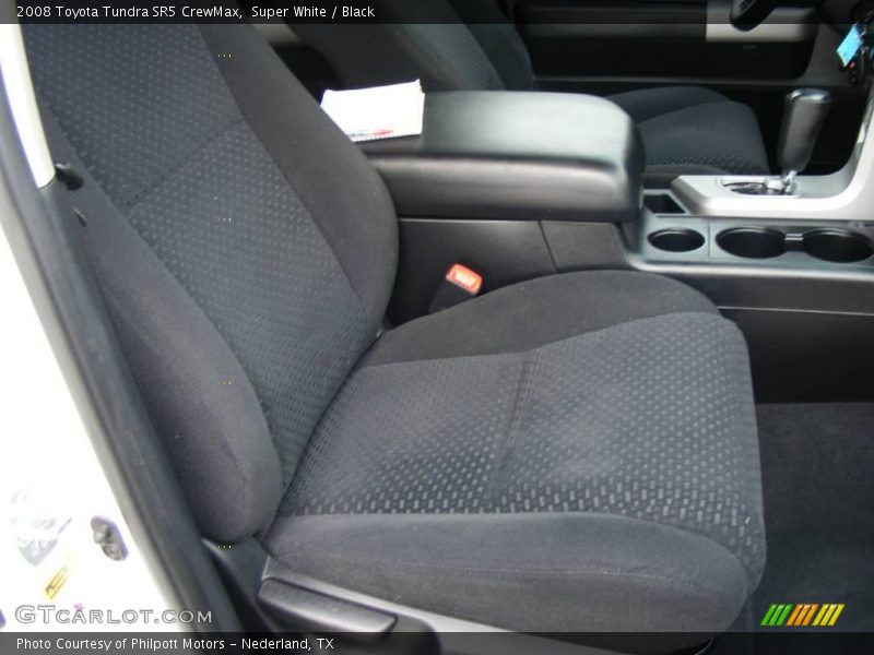 Super White / Black 2008 Toyota Tundra SR5 CrewMax