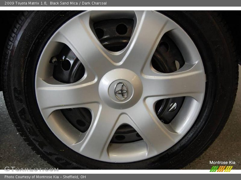 Black Sand Mica / Dark Charcoal 2009 Toyota Matrix 1.8