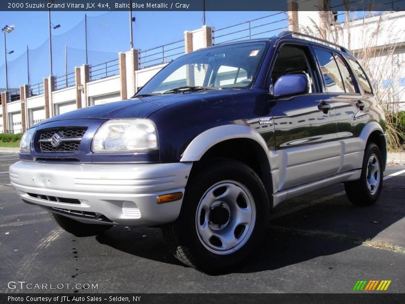 Baltic Blue Metallic / Gray 2000 Suzuki Grand Vitara JLX 4x4