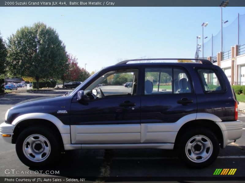 Baltic Blue Metallic / Gray 2000 Suzuki Grand Vitara JLX 4x4