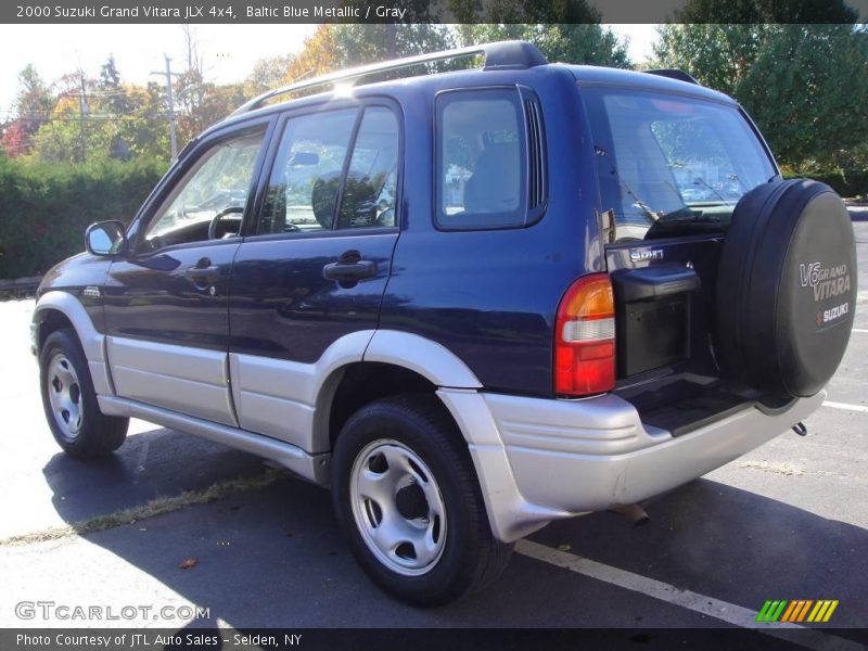 Baltic Blue Metallic / Gray 2000 Suzuki Grand Vitara JLX 4x4