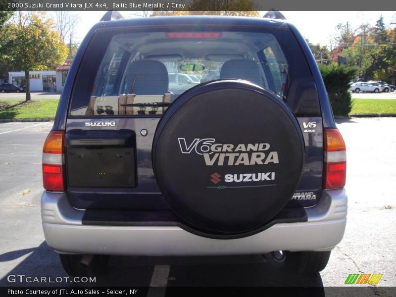 Baltic Blue Metallic / Gray 2000 Suzuki Grand Vitara JLX 4x4