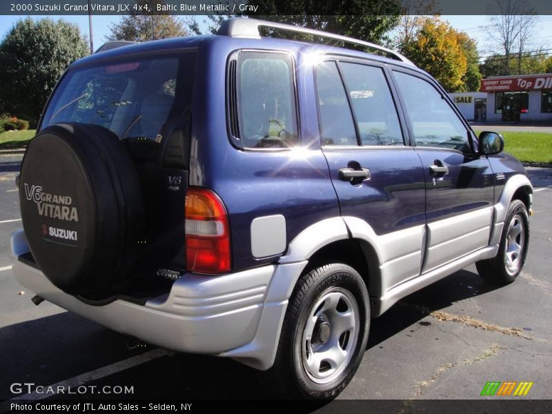Baltic Blue Metallic / Gray 2000 Suzuki Grand Vitara JLX 4x4