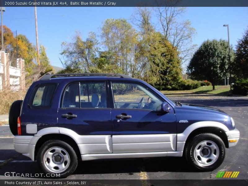 Baltic Blue Metallic / Gray 2000 Suzuki Grand Vitara JLX 4x4
