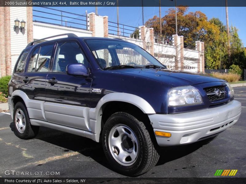 Baltic Blue Metallic / Gray 2000 Suzuki Grand Vitara JLX 4x4