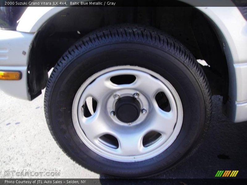 Baltic Blue Metallic / Gray 2000 Suzuki Grand Vitara JLX 4x4