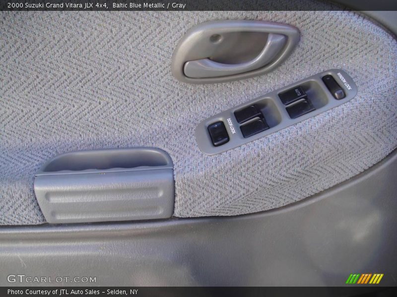 Baltic Blue Metallic / Gray 2000 Suzuki Grand Vitara JLX 4x4