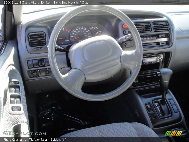 Baltic Blue Metallic / Gray 2000 Suzuki Grand Vitara JLX 4x4