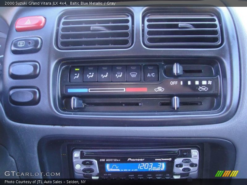 Baltic Blue Metallic / Gray 2000 Suzuki Grand Vitara JLX 4x4