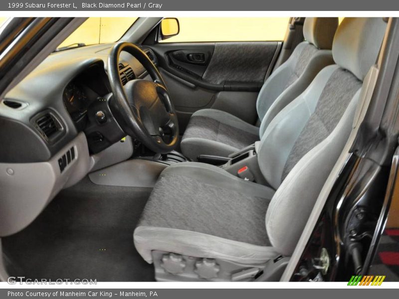 Black Diamond Pearl / Gray 1999 Subaru Forester L