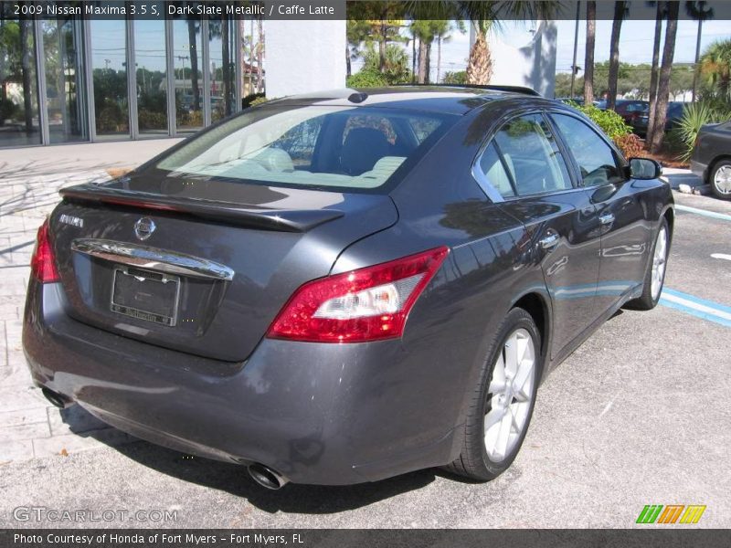 Dark Slate Metallic / Caffe Latte 2009 Nissan Maxima 3.5 S