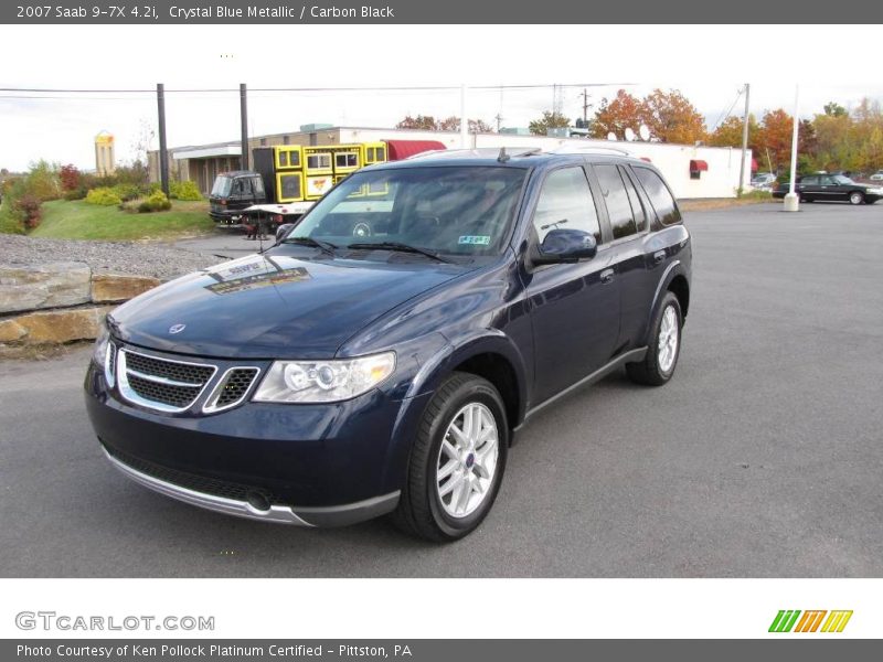 Crystal Blue Metallic / Carbon Black 2007 Saab 9-7X 4.2i