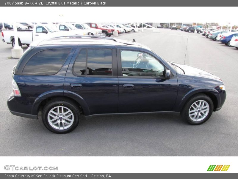 Crystal Blue Metallic / Carbon Black 2007 Saab 9-7X 4.2i