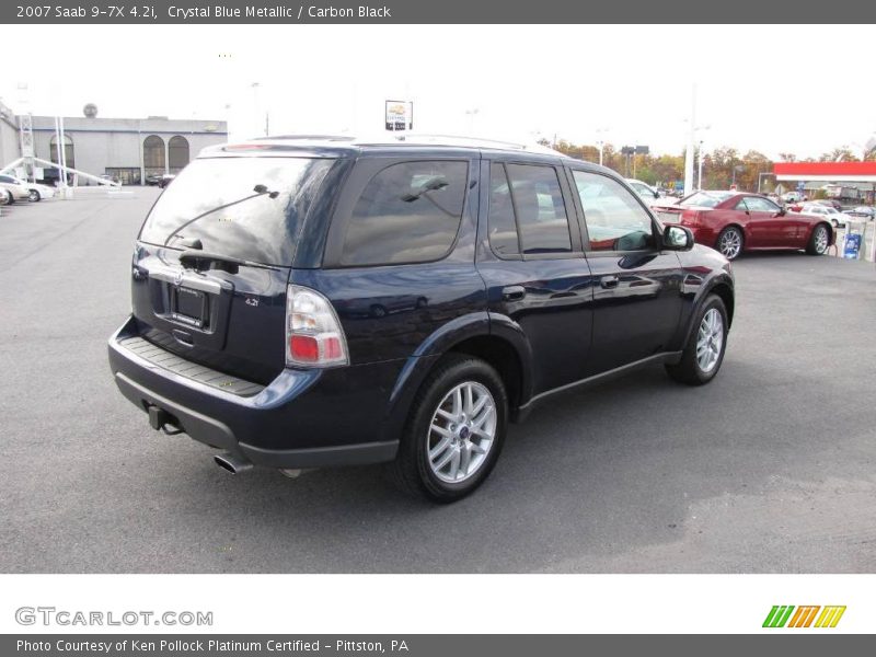 Crystal Blue Metallic / Carbon Black 2007 Saab 9-7X 4.2i