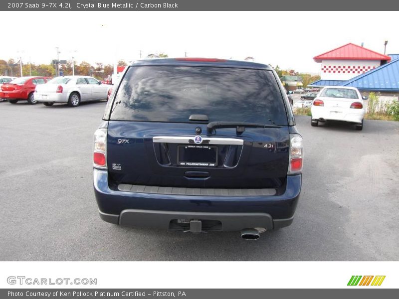 Crystal Blue Metallic / Carbon Black 2007 Saab 9-7X 4.2i