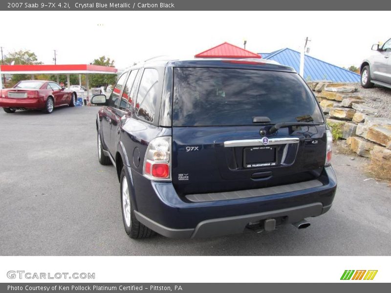 Crystal Blue Metallic / Carbon Black 2007 Saab 9-7X 4.2i