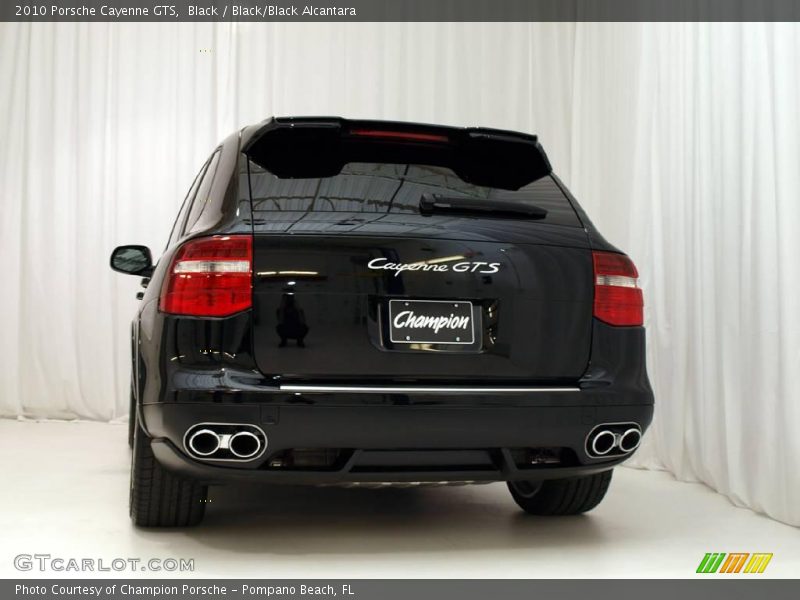 Black / Black/Black Alcantara 2010 Porsche Cayenne GTS