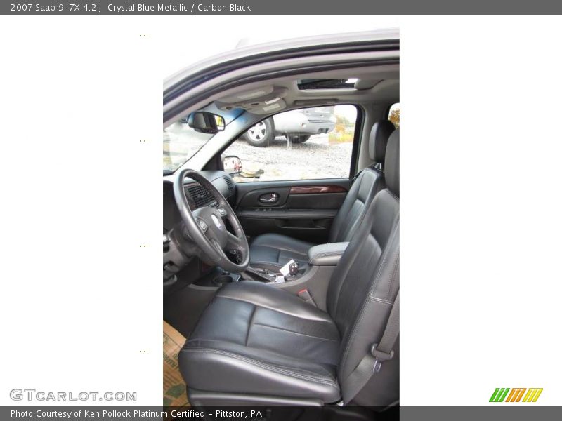 Crystal Blue Metallic / Carbon Black 2007 Saab 9-7X 4.2i