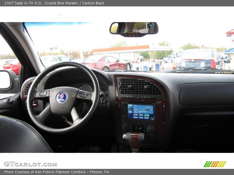 Crystal Blue Metallic / Carbon Black 2007 Saab 9-7X 4.2i