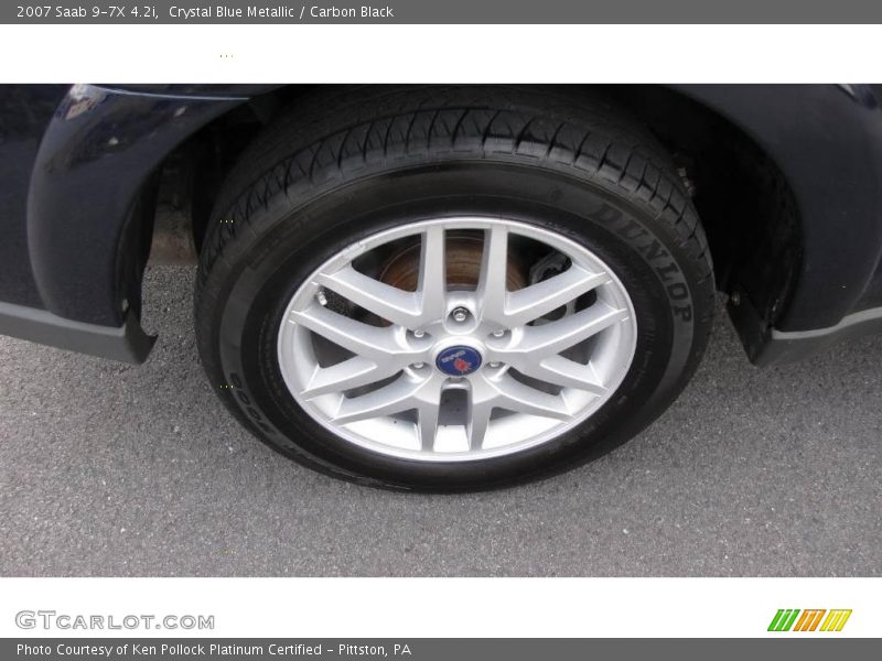 Crystal Blue Metallic / Carbon Black 2007 Saab 9-7X 4.2i