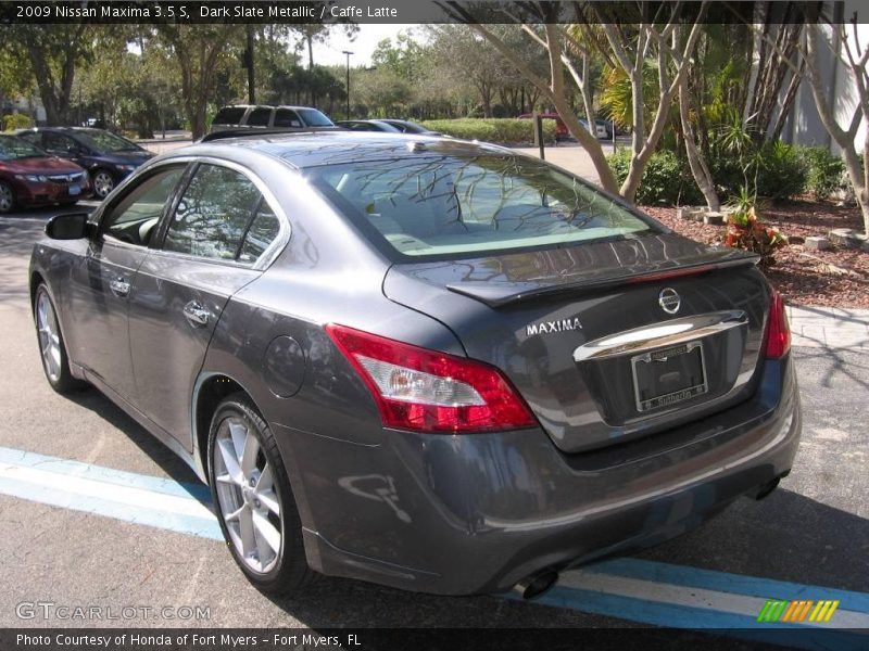 Dark Slate Metallic / Caffe Latte 2009 Nissan Maxima 3.5 S