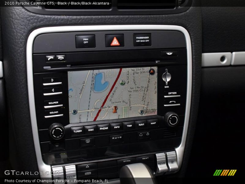 Black / Black/Black Alcantara 2010 Porsche Cayenne GTS