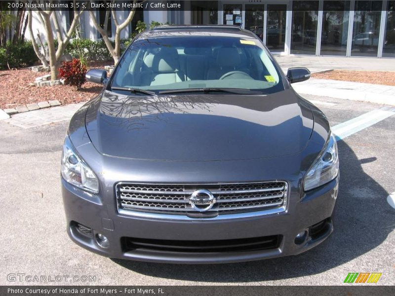 Dark Slate Metallic / Caffe Latte 2009 Nissan Maxima 3.5 S