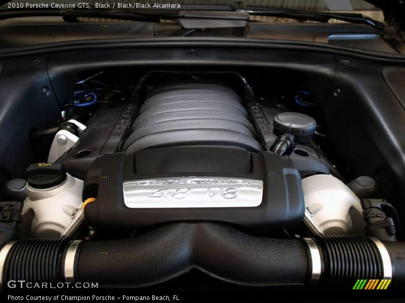 Black / Black/Black Alcantara 2010 Porsche Cayenne GTS