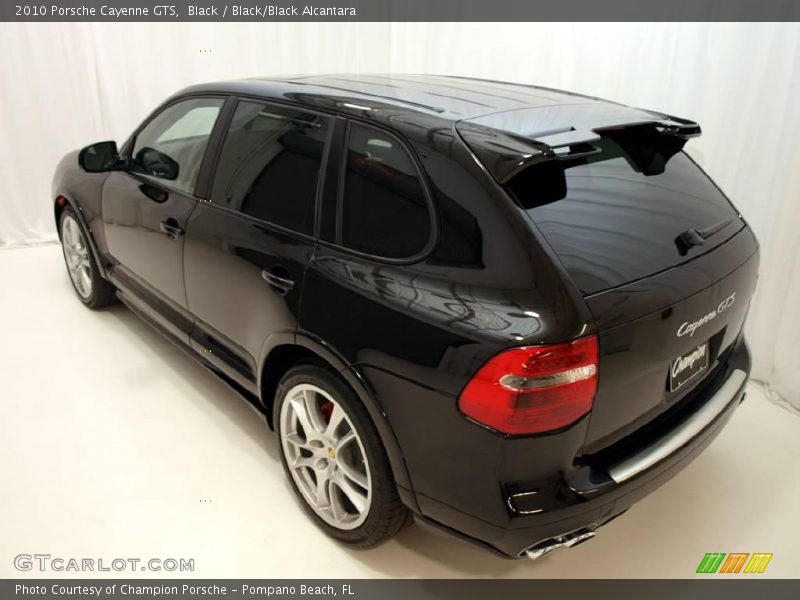 Black / Black/Black Alcantara 2010 Porsche Cayenne GTS