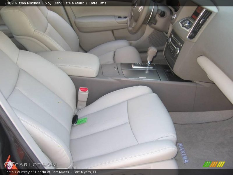 Dark Slate Metallic / Caffe Latte 2009 Nissan Maxima 3.5 S