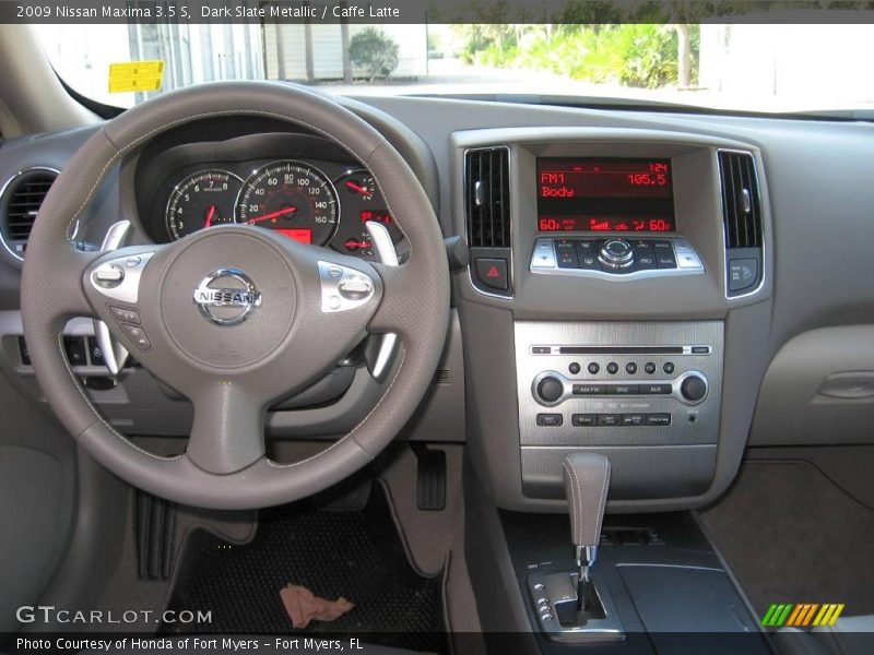 Dark Slate Metallic / Caffe Latte 2009 Nissan Maxima 3.5 S