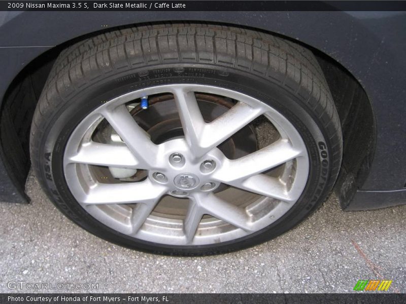 Dark Slate Metallic / Caffe Latte 2009 Nissan Maxima 3.5 S