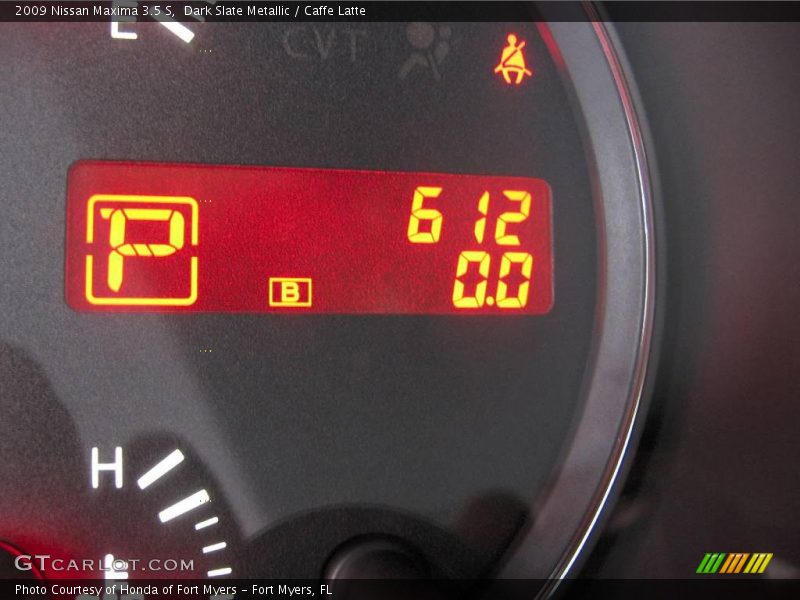 Dark Slate Metallic / Caffe Latte 2009 Nissan Maxima 3.5 S