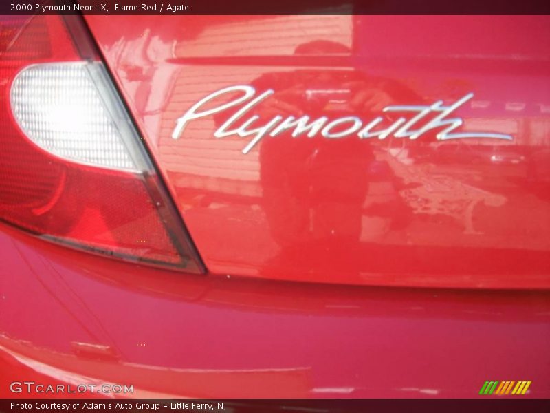 Flame Red / Agate 2000 Plymouth Neon LX