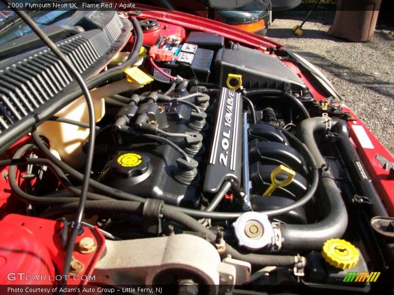 Flame Red / Agate 2000 Plymouth Neon LX