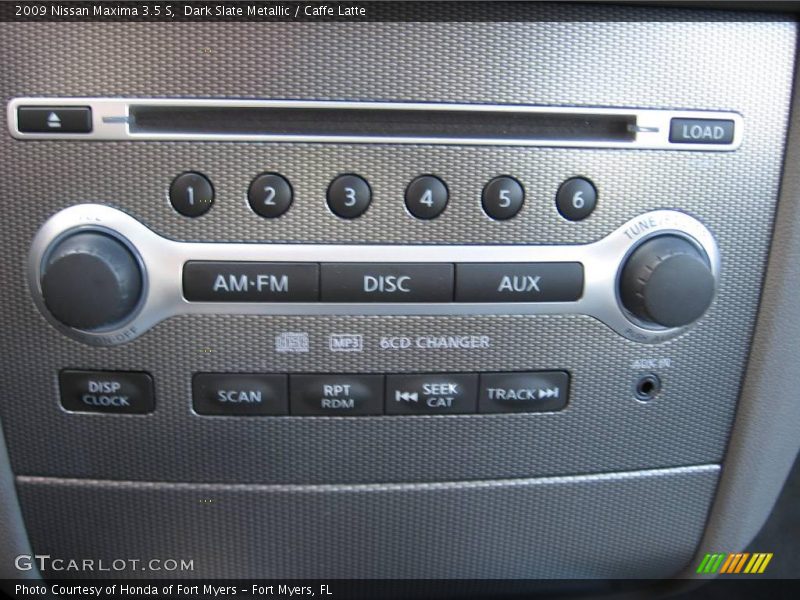 Dark Slate Metallic / Caffe Latte 2009 Nissan Maxima 3.5 S
