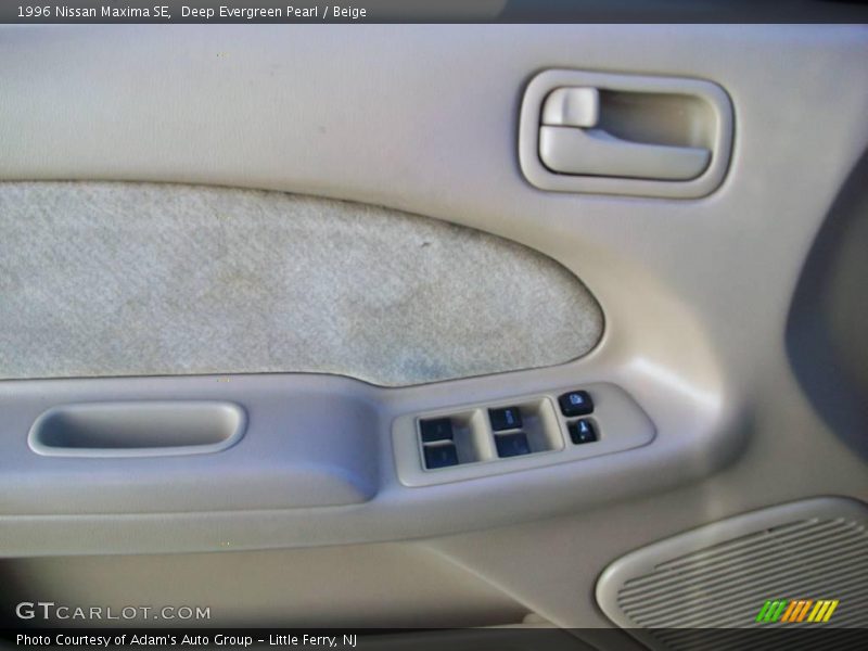 Deep Evergreen Pearl / Beige 1996 Nissan Maxima SE