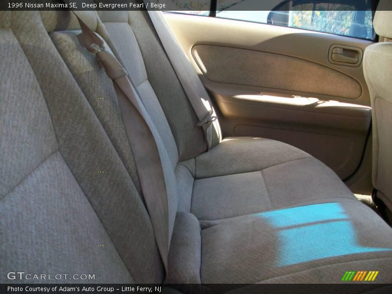 Deep Evergreen Pearl / Beige 1996 Nissan Maxima SE