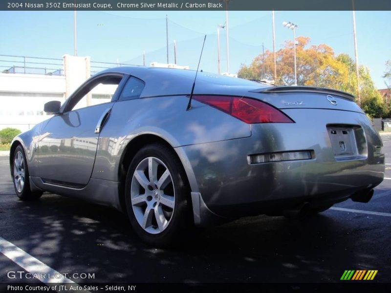 Chrome Silver Metallic / Carbon Black 2004 Nissan 350Z Enthusiast Coupe