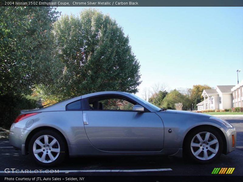 Chrome Silver Metallic / Carbon Black 2004 Nissan 350Z Enthusiast Coupe