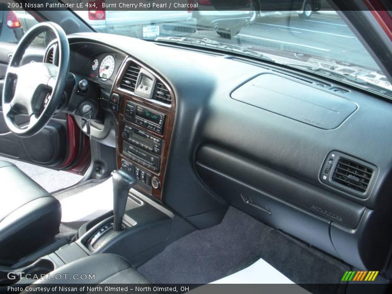 Burnt Cherry Red Pearl / Charcoal 2001 Nissan Pathfinder LE 4x4