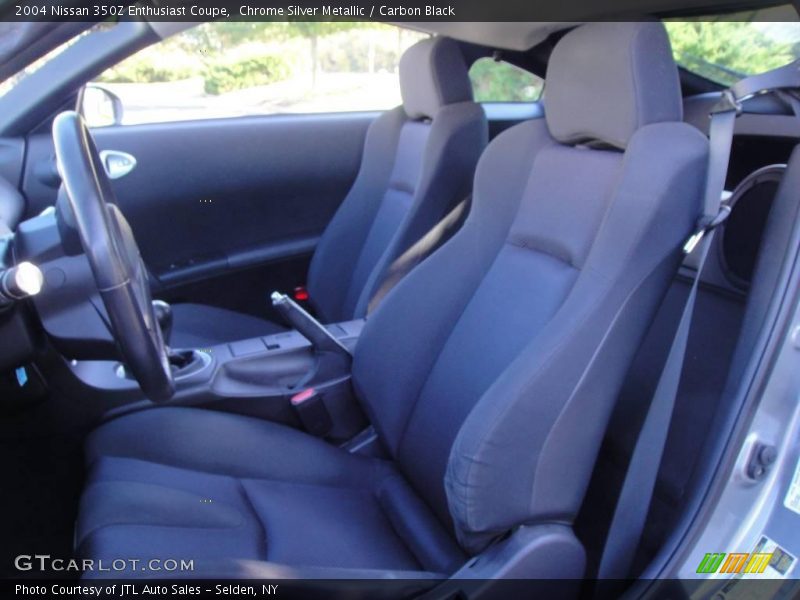 Chrome Silver Metallic / Carbon Black 2004 Nissan 350Z Enthusiast Coupe