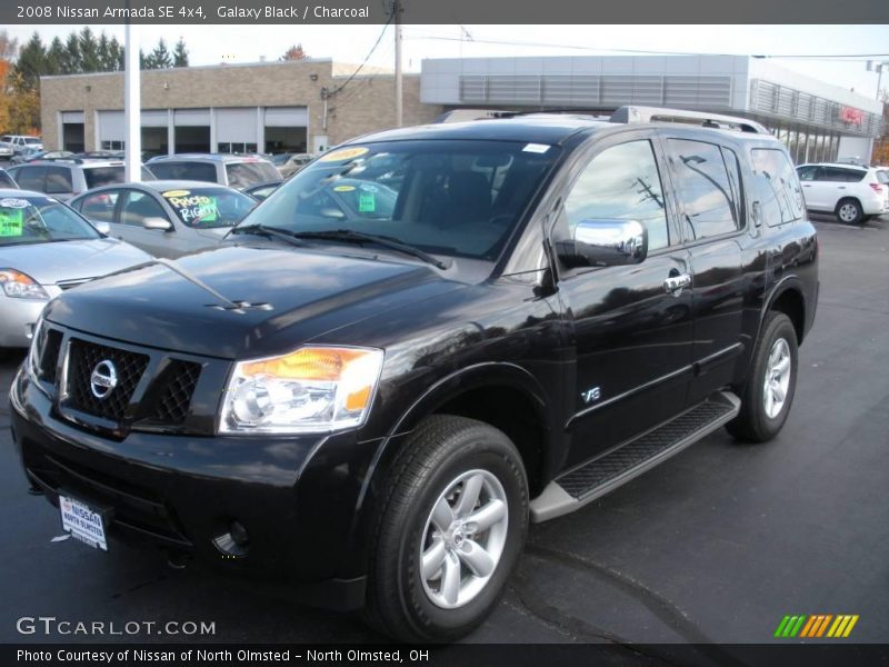 Galaxy Black / Charcoal 2008 Nissan Armada SE 4x4