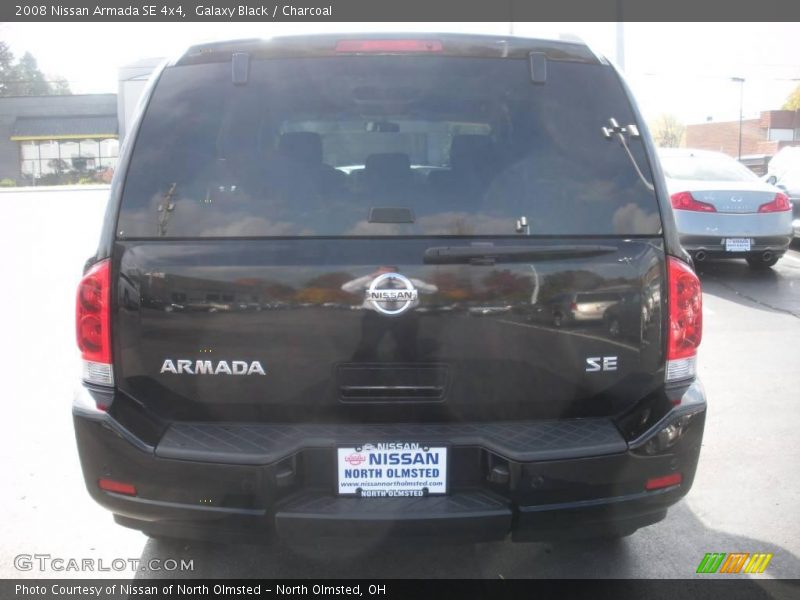 Galaxy Black / Charcoal 2008 Nissan Armada SE 4x4