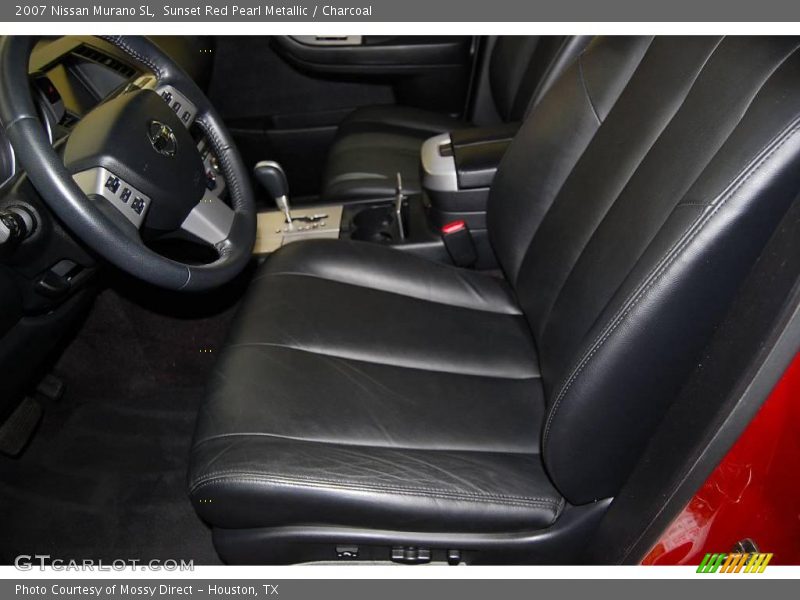 Sunset Red Pearl Metallic / Charcoal 2007 Nissan Murano SL