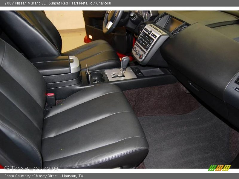 Sunset Red Pearl Metallic / Charcoal 2007 Nissan Murano SL