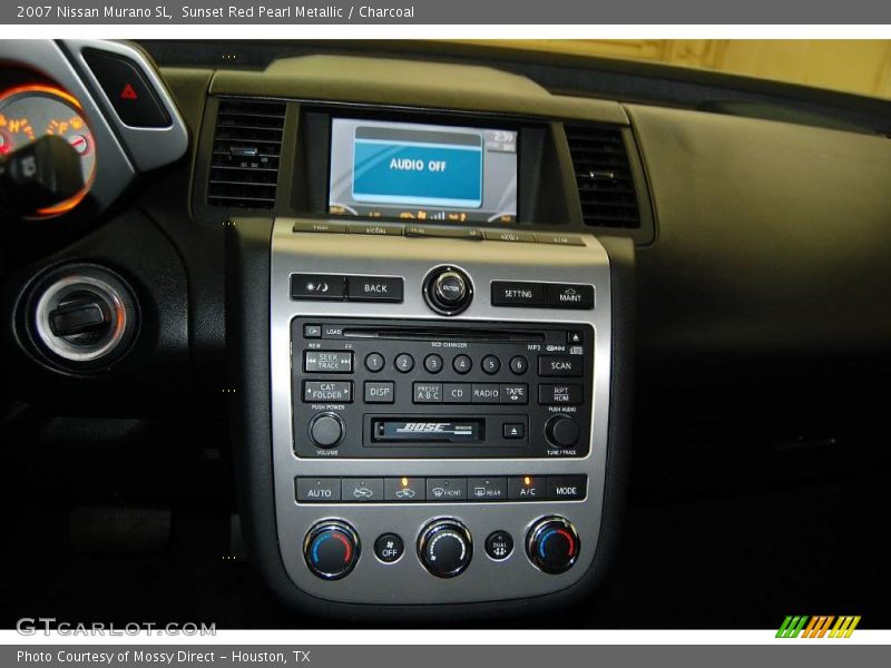 Sunset Red Pearl Metallic / Charcoal 2007 Nissan Murano SL
