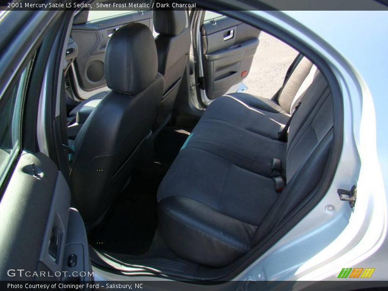 Silver Frost Metallic / Dark Charcoal 2001 Mercury Sable LS Sedan
