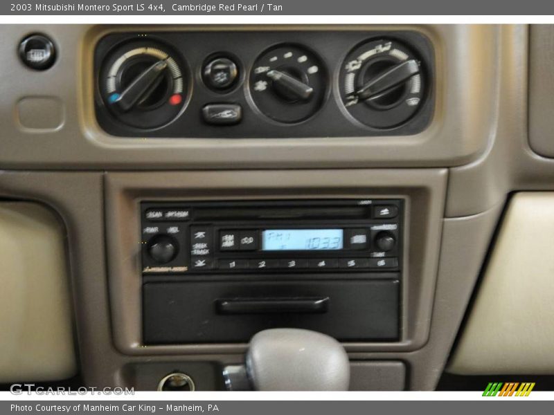Cambridge Red Pearl / Tan 2003 Mitsubishi Montero Sport LS 4x4