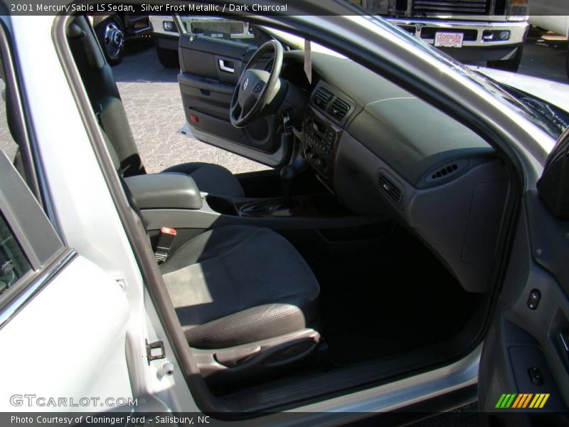 Silver Frost Metallic / Dark Charcoal 2001 Mercury Sable LS Sedan